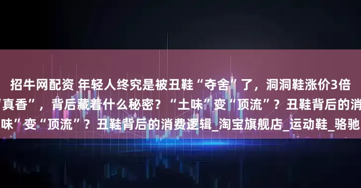 招牛网配资 年轻人终究是被丑鞋“夺舍”了，洞洞鞋涨价3倍还卖疯了？年轻人为何集体“真香”，背后藏着什么秘密？“土味”变“顶流”？丑鞋背后的消费逻辑_淘宝旗舰店_运动鞋_骆驰